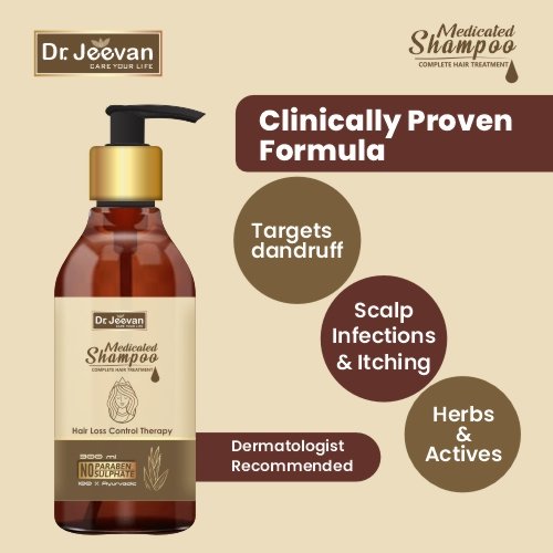 Dr. Jeevan Medicated Shampoo 300ml